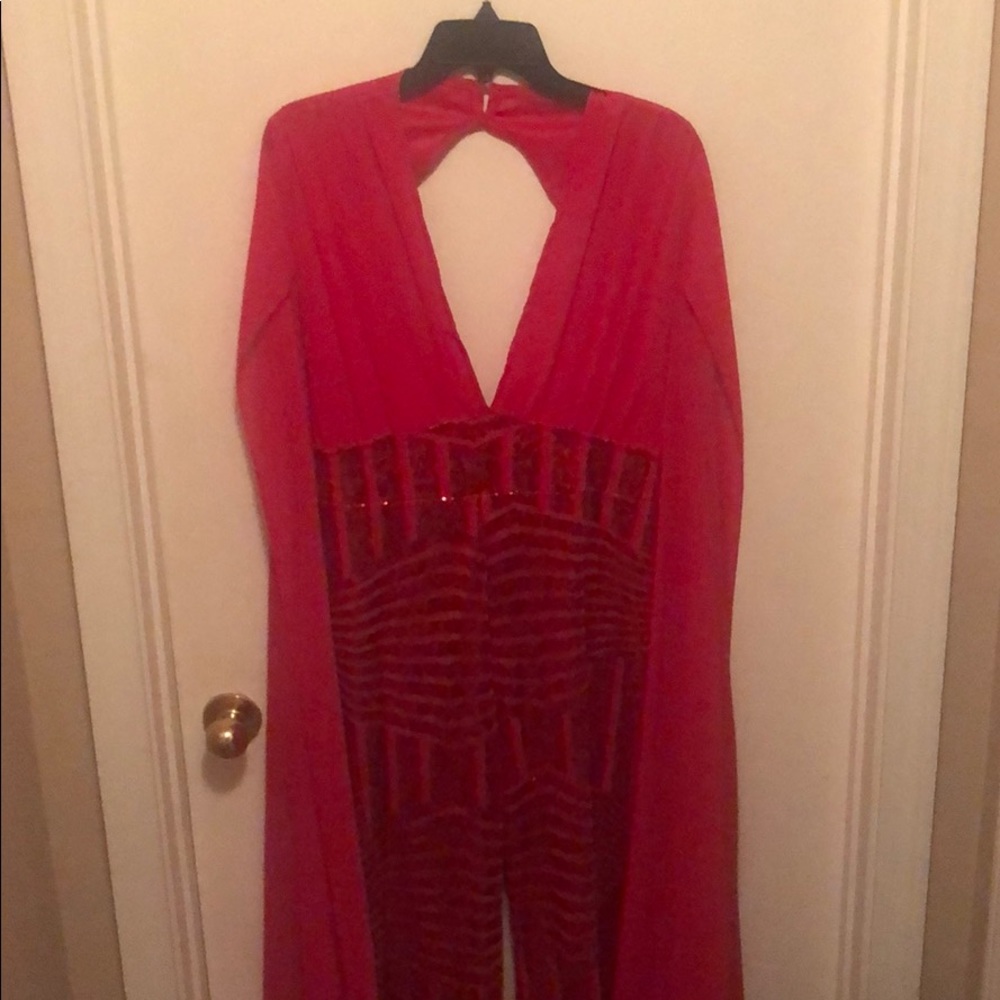 Red Jumper with Sequin